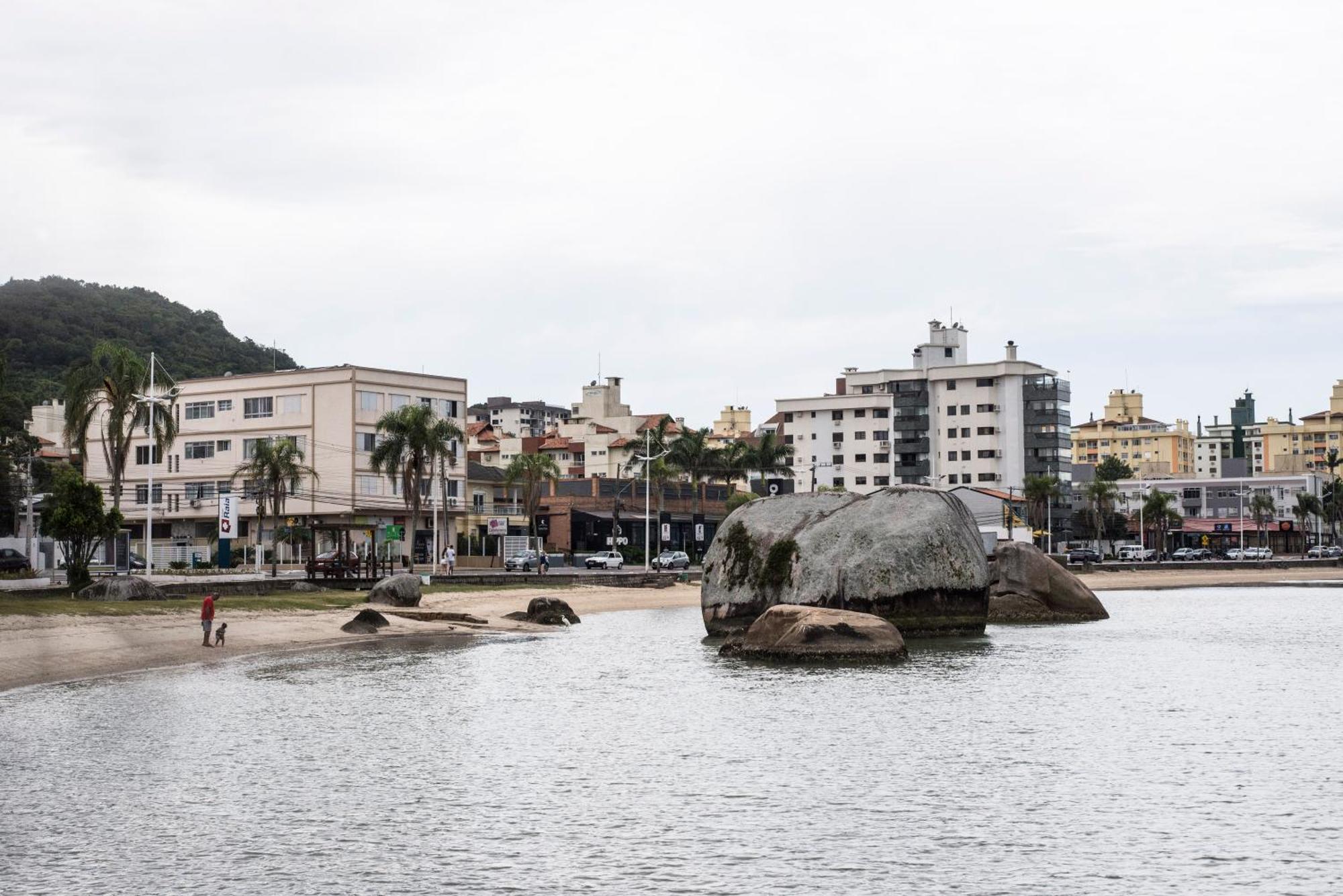 Vista Mar Na Via Gastronomica Coqueiros Coq2 Apartman Florianópolis Kültér fotó